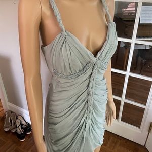 Light blue silk Karen Millen dress, size US 8
